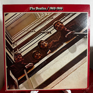 민트급 알판 (비틀즈 전반기, 모읍집) Beatles - 1962~1966 (Red Album) 2LP