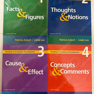 Reading&vocabulary Fact&figures thoughts&notions cause&effect 세트