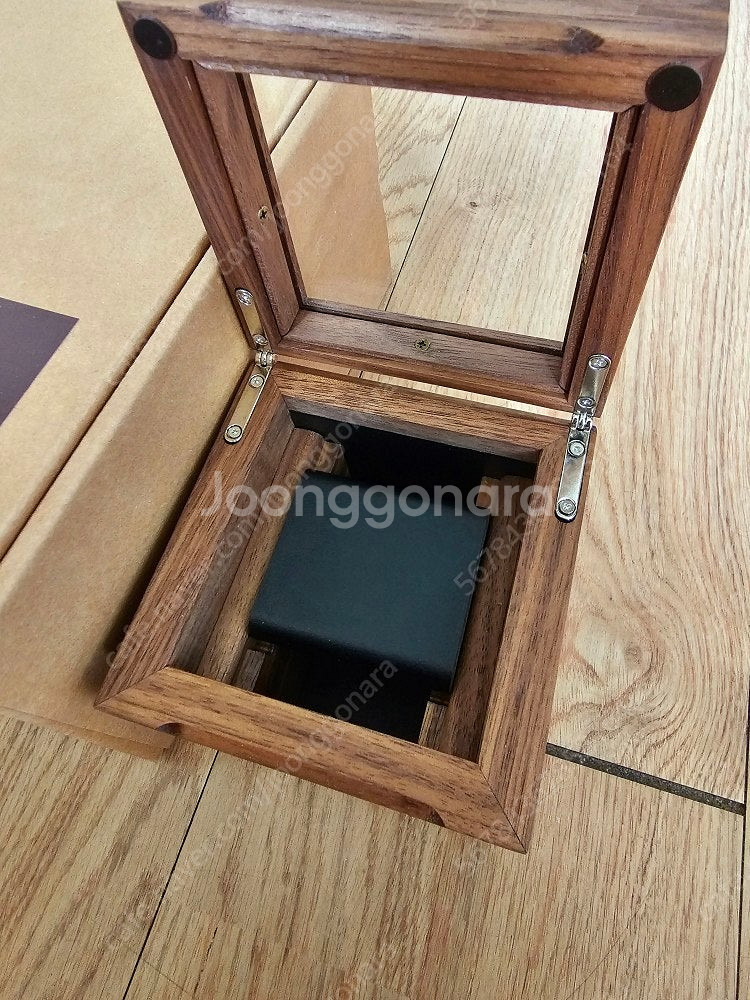 쏘메공방 1구 원목 시계보관함--1
