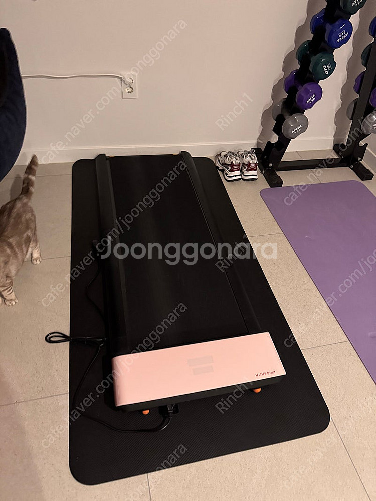 <새제품1회잠깐사용>최신식 A1pro 킹스미스 핑크블룸...--0