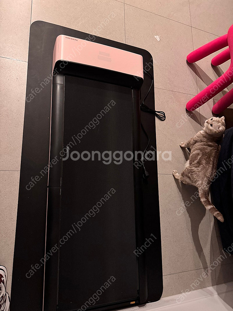 <새제품1회잠깐사용>최신식 A1pro 킹스미스 핑크블룸...--1
