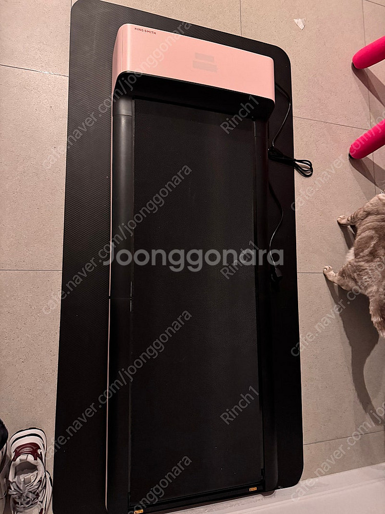 <새제품1회잠깐사용>최신식 A1pro 킹스미스 핑크블룸...--2