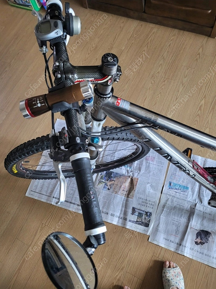 룩손 Luxon S-Class mtb XT 로드 티타늄 이미지