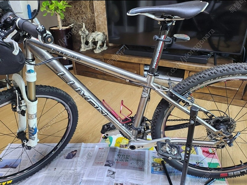 룩손 Luxon S-Class mtb XT 로드 티타늄 이미지