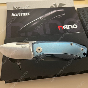 lionsteel 라이온스틸 나노 폴딩 나이프 한정판 팝니다.