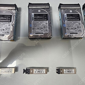 레노버 sas 12gb 2tb 서버하드 4개 팔아요
