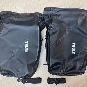 툴레 쉴드 패니어 17L 한쌍(2개), 블랙