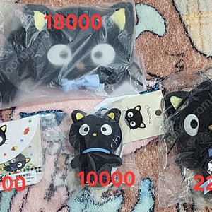 산리오 초코캣 네코모임 마스코트 스티커 파우치