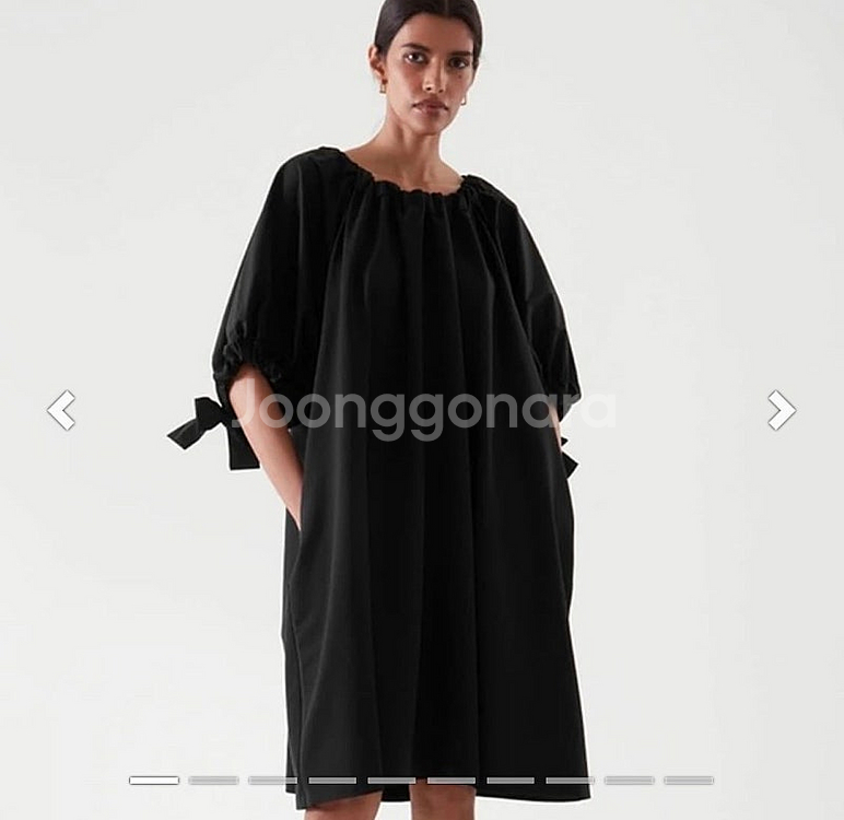 Cos 코스 오버핏 벌룬 원피스 free--0