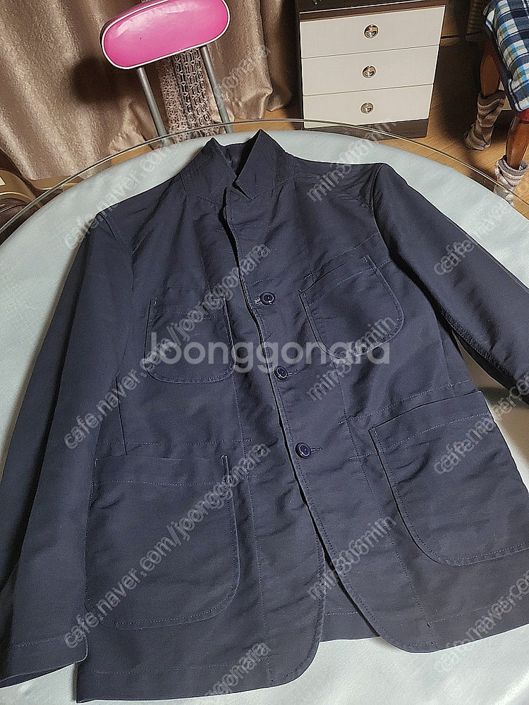 엔지니어드가먼츠 베드포드 더블클로스 네이비 S 판매합니...--0