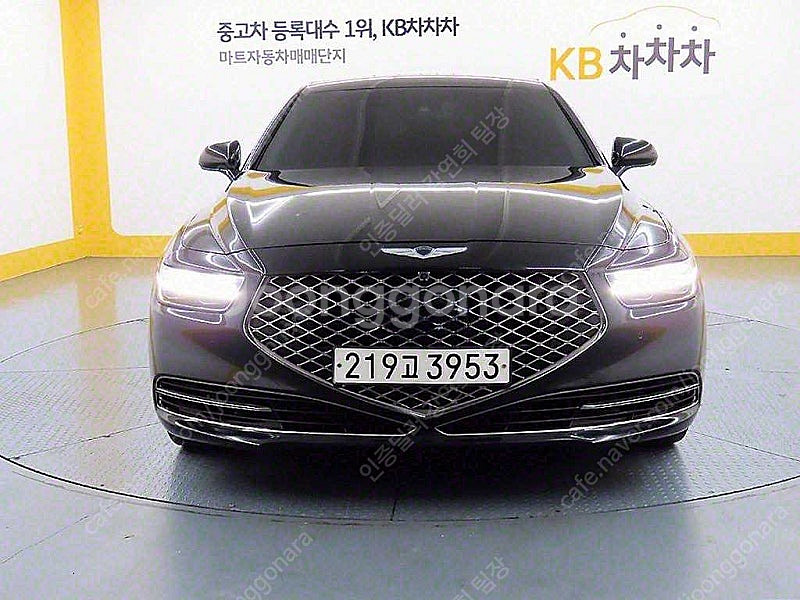 제네시스 G90 중고차 가격 제네시스 중고 검정색 20...--0