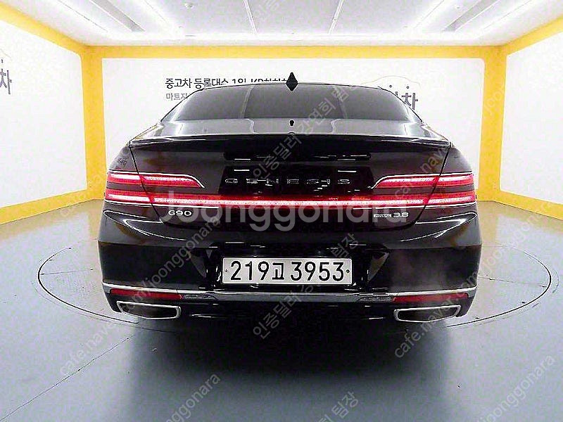 제네시스 G90 중고차 가격 제네시스 중고 검정색 20...--3