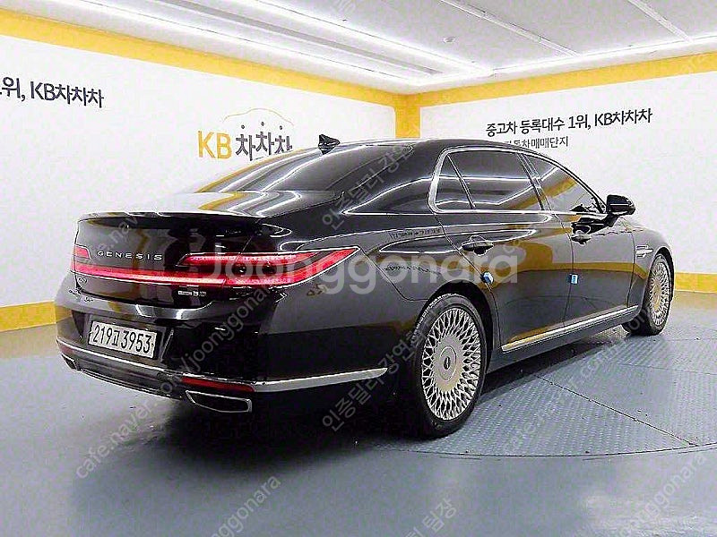 제네시스 G90 중고차 가격 제네시스 중고 검정색 20...--4