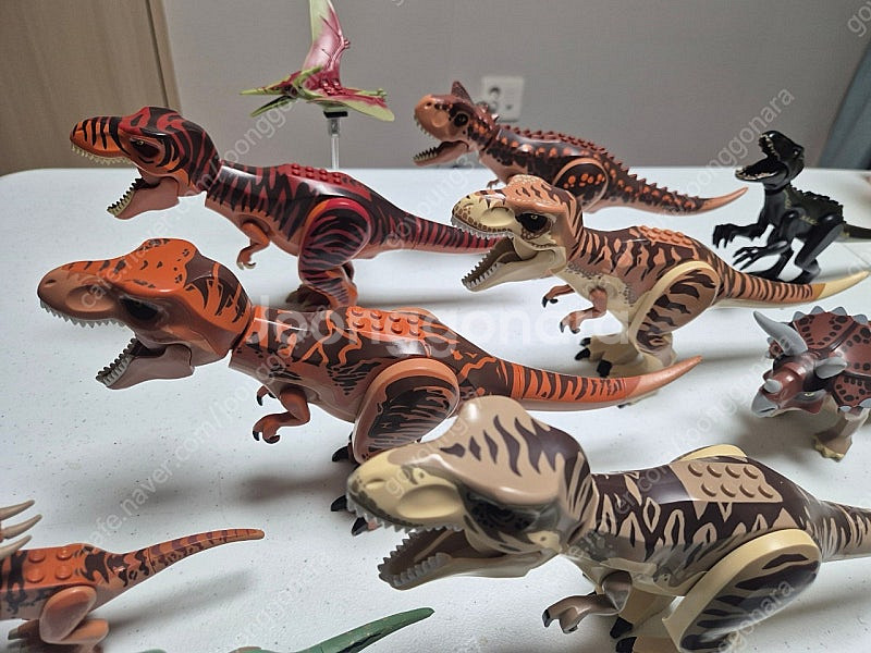 레고 정품 쥬라기 공룡 피규어 일괄--2