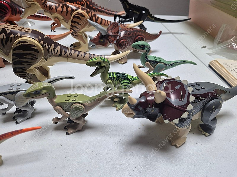 레고 정품 쥬라기 공룡 피규어 일괄--4