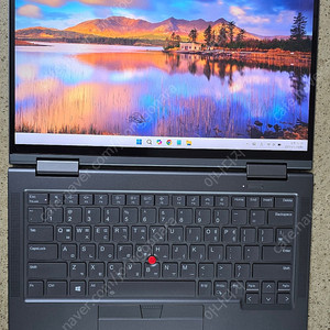 씽크패드 X1 요가 6세대 (i7-1165G7, 16GB, 512GB, 썬더볼트 4) =) 65만 원