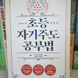초등 자기주도 공부법,공부머리는 문해력이다,초3공부가 고3까지 간다 등
