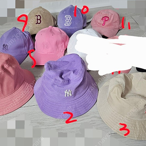 MLB 새모자.개당 5000원.택배비 별도