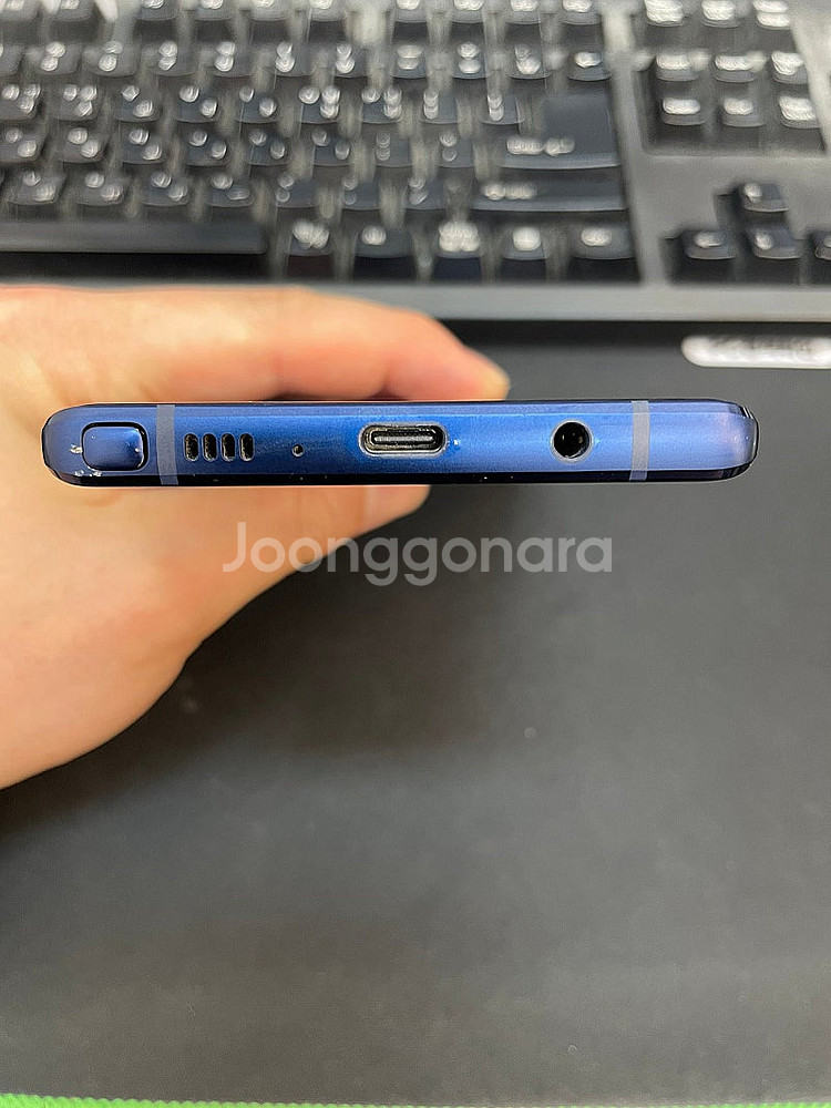갤럭시노트9 블루 512GB 무잔상 상태좋은 중고13만...--5