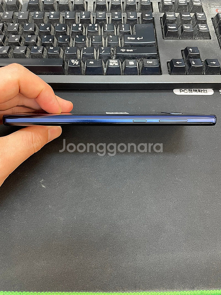 갤럭시노트9 블루 512GB 무잔상 상태좋은 중고13만...--6