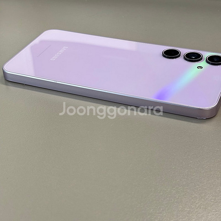 갤럭시A35 라벤더색상 128용량 24년9월개통 미파손...--5