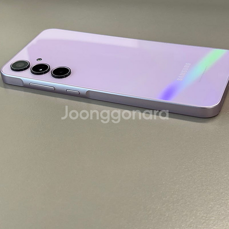 갤럭시A35 라벤더색상 128용량 24년9월개통 미파손...--7