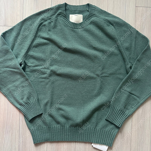25ss 포터리 크루넥 봄니트 그린