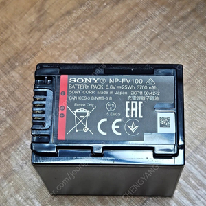 소니정품배터리 NP-FV100 를 판매합니다.