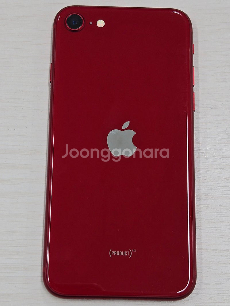 아이폰SE3 레드색상 64용량 상태좋은 무잔상 단말기 ...--0