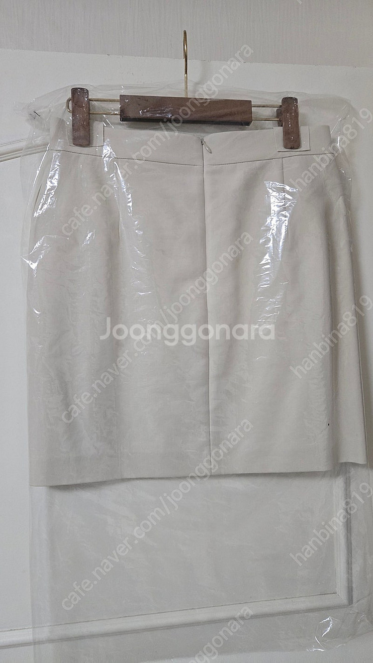 엘레강스초이 elegance choi 핀턱코튼스커트 M...--6