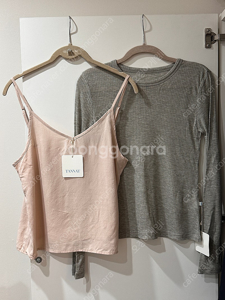 (새상품) [TANNAT] 타낫 스킨 이너슬리브리스 탑...--6