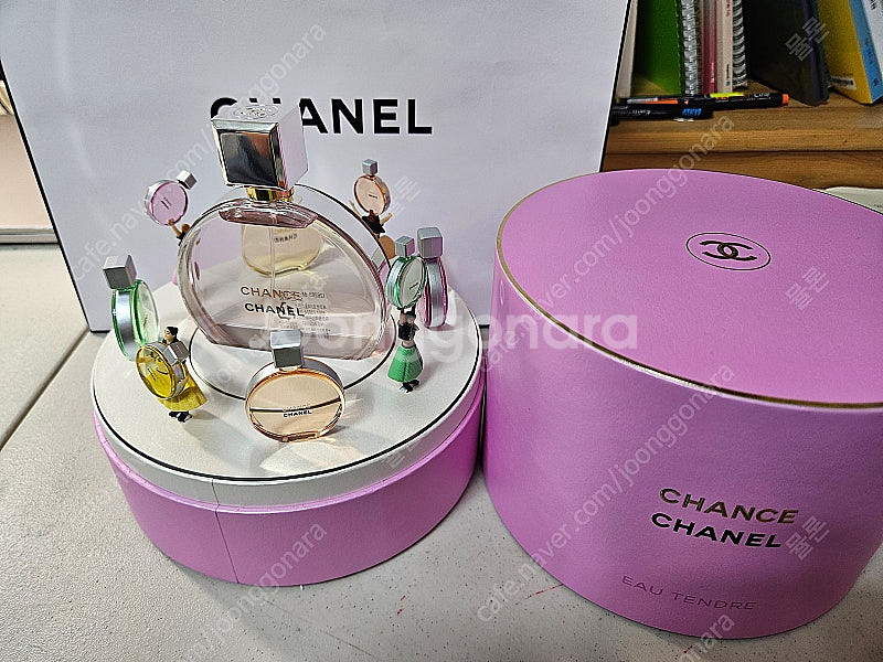 샤넬향수 샹스 오땅드르100ml 오르골세트--0