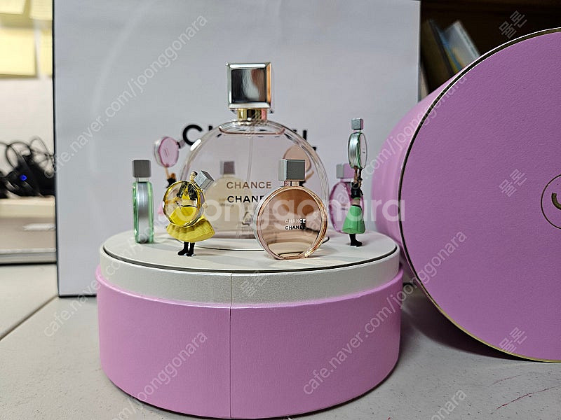 샤넬향수 샹스 오땅드르100ml 오르골세트--1