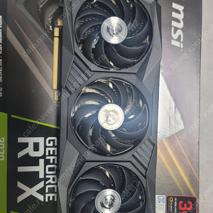 MSI RTX3070 3팬