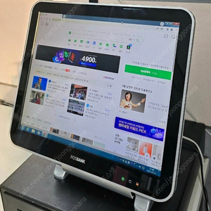 포스뱅크 애니샵프라입QS고사양포스기 17인치터치모니터 배달전용POS