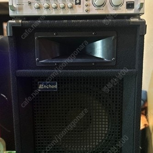 JARGUAR PA-506HI 노래방앰프 4채널 600W 쟈가엠프 10인치 스피커 * 2 셋트