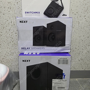 NZXT RELAY 스피커+서브우퍼+스위치믹스 풀셋