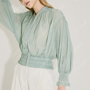 할인 한섬 랑방 컬렉션 플리츠 크롭 점퍼 인기품