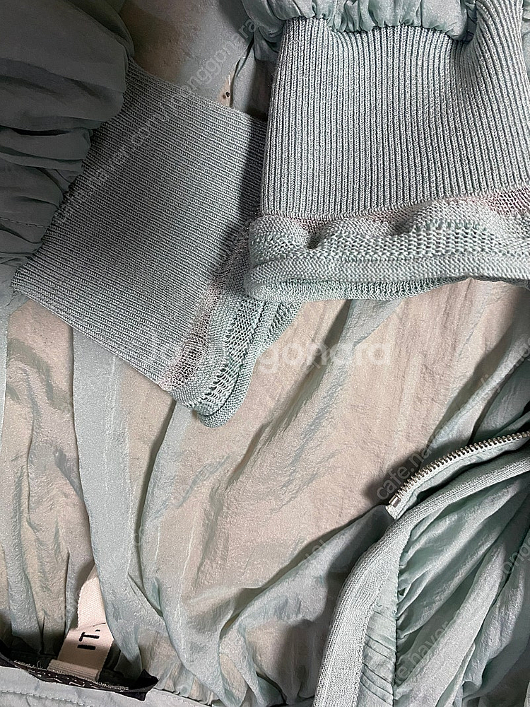 할인 한섬 랑방 컬렉션 플리츠 크롭 점퍼 인기품--7