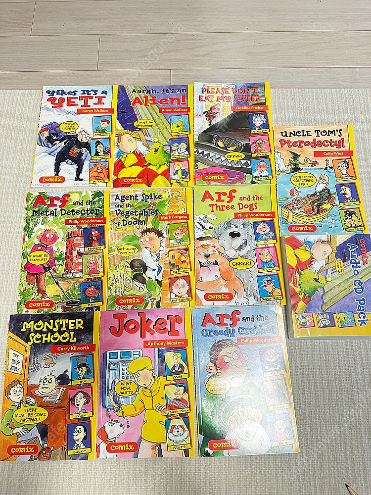 애플리스 코믹스 만화원서 comix 전권10권--0