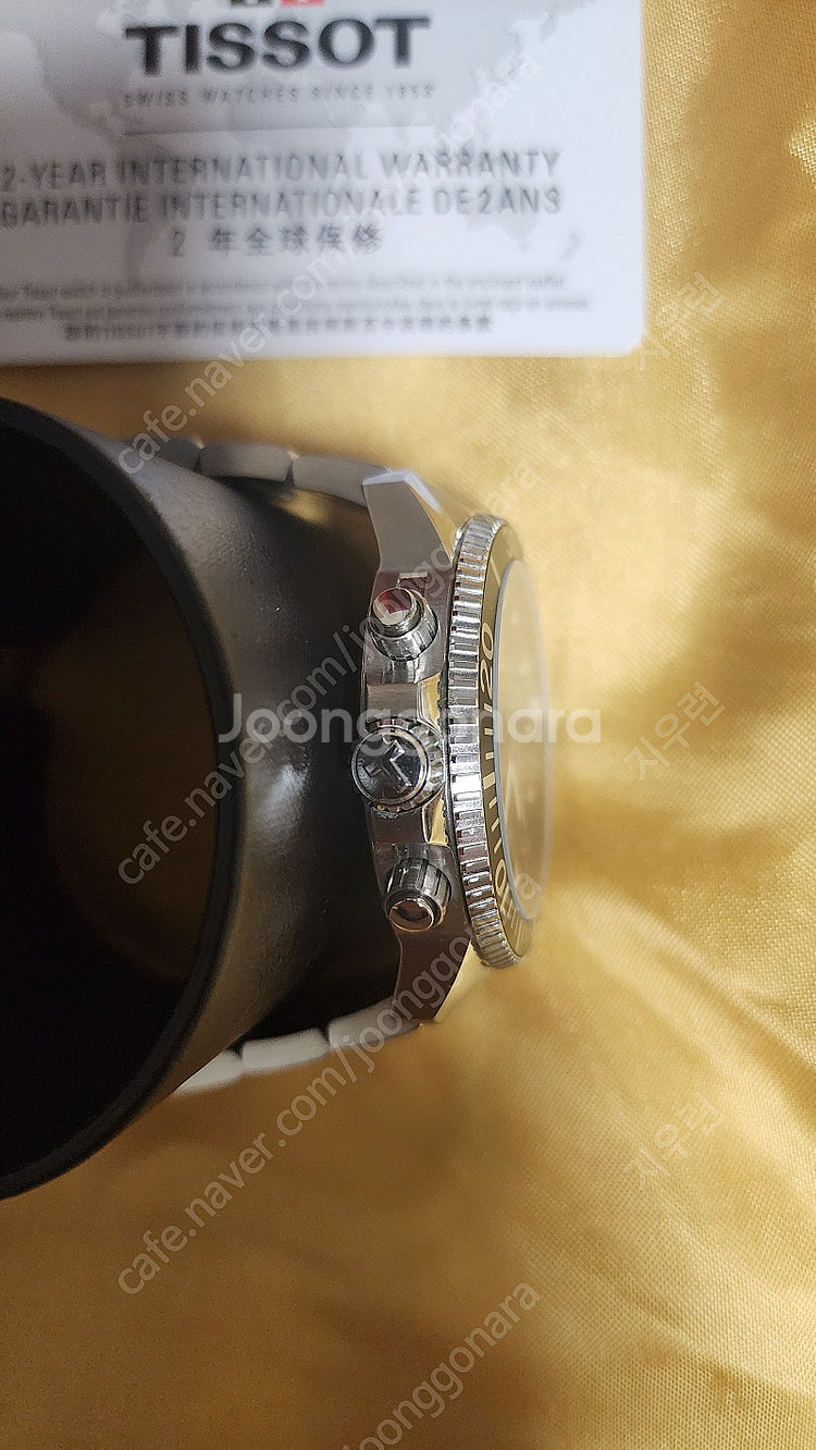 티쏘 TISSOT 시스타1000 크로노그래프청판44m--2