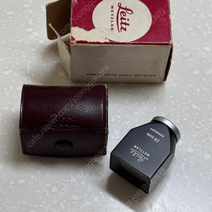 라이카 블랙크롬 28mm 외장파인더, 7장인 28.4 렌즈