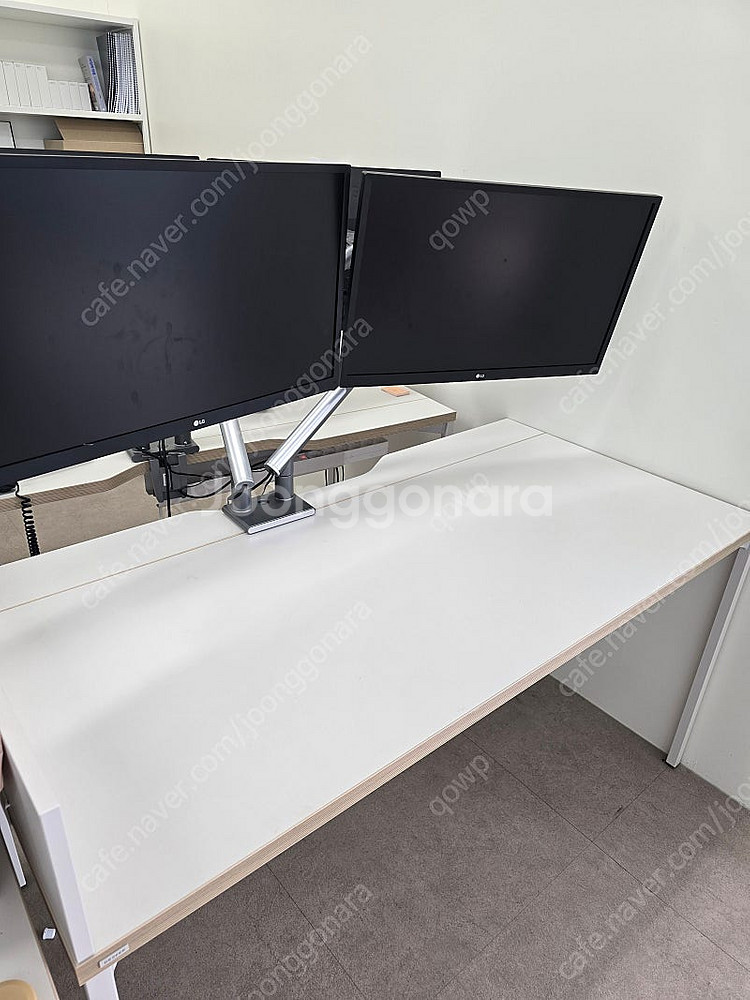 27인치 LG 모니터 2개(27mk 430H)+모니터암...--3