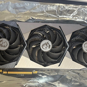 MSI RTX3080 슈프림 X 그래픽카드 단품