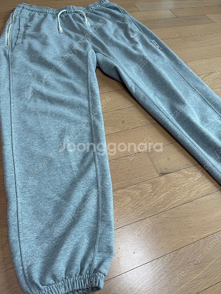 [L] 나이키 드라이핏 스탠다드 이슈 조거 팬츠 그레이...--2