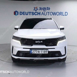 쏘렌토 중고 가격 쏘렌토 하이브리드 중고 쏘렌토 중고차 흰색 2023년식 24,589km HEV 1.6 4WD 시그니처 광이 번쩍번쩍