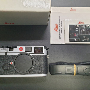 라이카 M6 0.72 실버