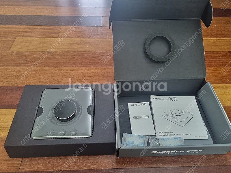 크리에이티브 사운드 블라스터 X3 사운드카드--4