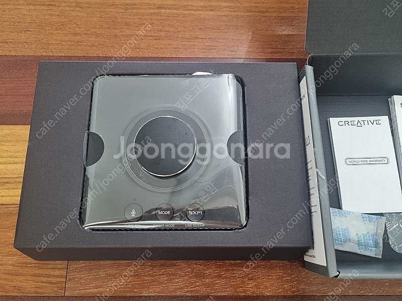 크리에이티브 사운드 블라스터 X3 사운드카드--5