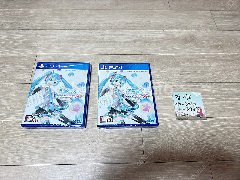 PS4 하츠네미쿠 프로젝트 디바 X HD 미개봉 새제품...--0